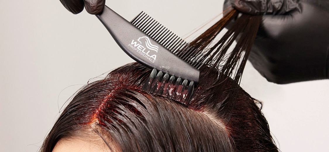 Wella Colour Melt service principles step 2